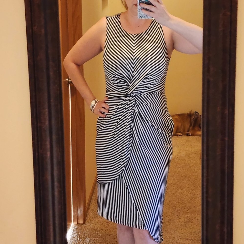 Soma Striped Comfy Dress
